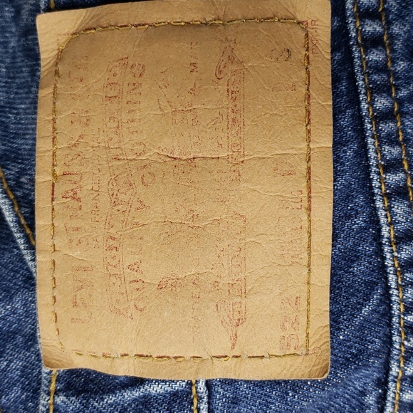 Vintage 90's Levi's Womens 552 Tapered Fit Boyfriend Cotton Jeans Size 16 Short - Picture 7 of 16